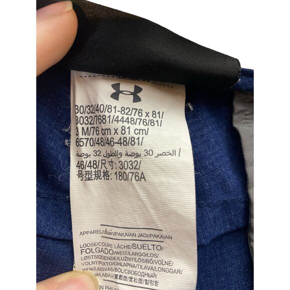 Men's Under Armour Loose Fit Blue Golf Pants Size 30 x 32 - Picture 5 of 7